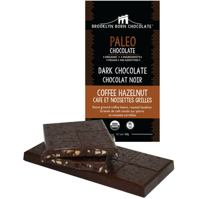 Brooklyn Born Chocolate Coffee Hazelnut Paleo Dark Chocolate