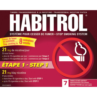 Habitrol Transdermal Nicotine Patch Step 1