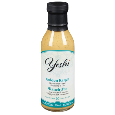 Yeshi Nutritional Yeast Dressing And Dip Golden Ranch