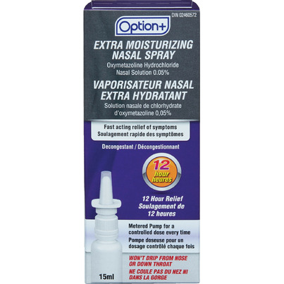 Option+ Extra Moisturizing Nasal Spray
