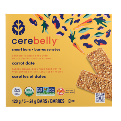 Cerebelly Organic Smart Bar Carrot Date