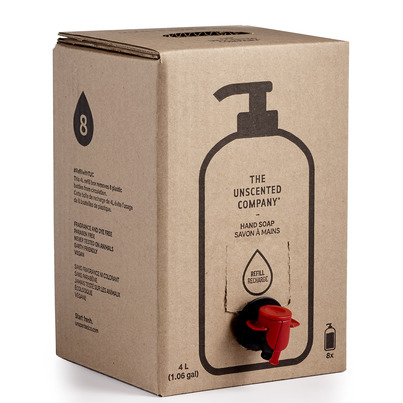 The Unscented Company Hand Soap Refill Box Unscented