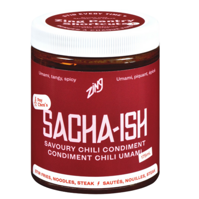 Zing Sacha-Ish Chili Crisp Condiment