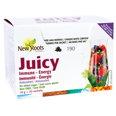 New Roots Herbal Juicy Immune Energy
