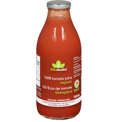 Bioitalia Organic 100% Tomato Juice