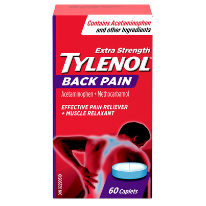 Tylenol Extra Strength Back Pain Reliever & Muscle Relaxant