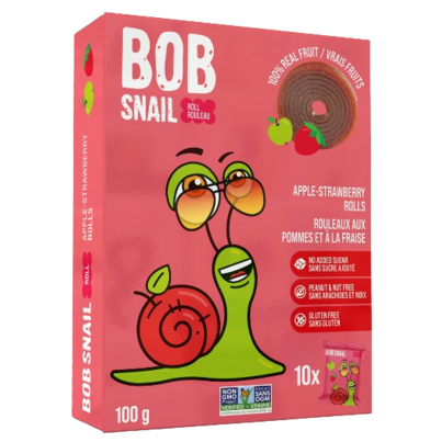 Bob Snail Fruit Rolls Apple Strawberry