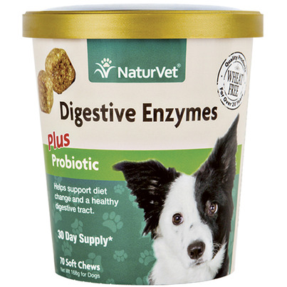 Naturvet Digestive Enzymes Plus Probiotic Soft Chews