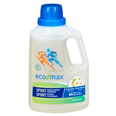 Eco-max Hypoallergenic Sport Detergent & Deodorizer