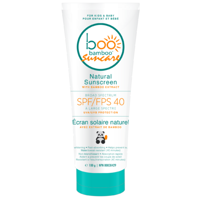 Boo Bamboo Baby & Kids Natural Sunscreen With Bamboo Extract SPF 40