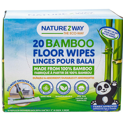 NatureZway Bamboo Floor Wipes