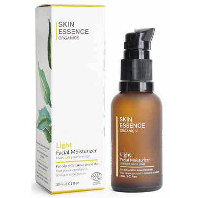 Skin Essence Organics Light Facial Moisturizer For Acne & Oily Prone Skin