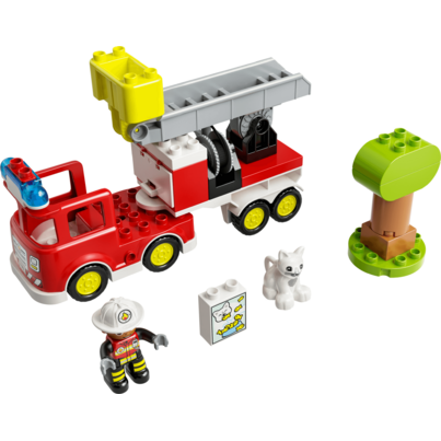 LEGO DUPLO Rescue Fire Truck Building Toy