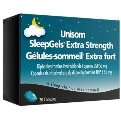 Unisom Sleep Gels Extra Strength 50mg