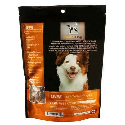 Vitality Dog Grain Free Liver With Harvest Pumpkin Dog Treats