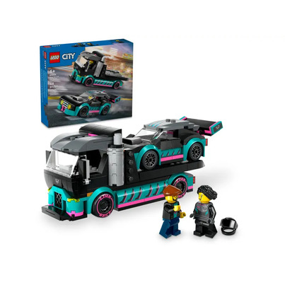 LEGO City Race Car And Car Carrier Truck