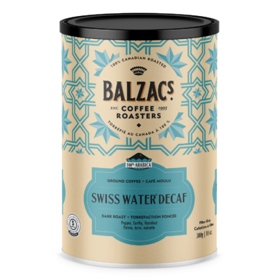 Balzac's Swiss Water Process Decaf Stout Roast Ground Coffee