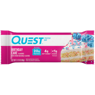 Quest Nutrition Protein Bar Birthday Cake