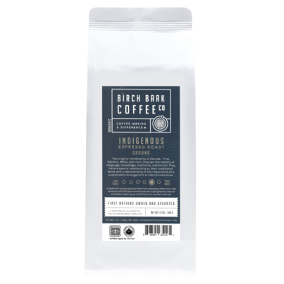 Birch Bark Coffee Indigenous Ground Espresso Roast