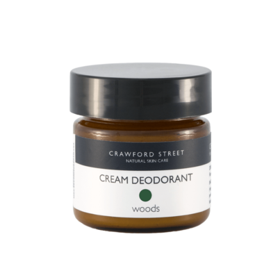 Crawford Street Skin Care Cream Deodorant Woods