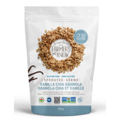 One Degree Vanilla Chia Granola