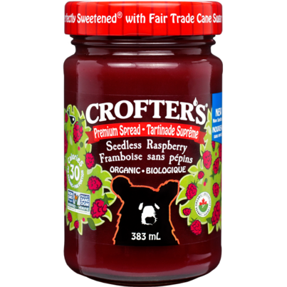 Crofter's Organic Seedless Raspberry Premium Spread Family Size