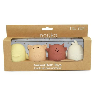 Nouka Farm Animal Bath Toys Earth Set
