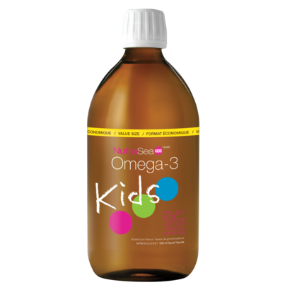NutraSea Kids Omega-3 Liquid Bubble Gum