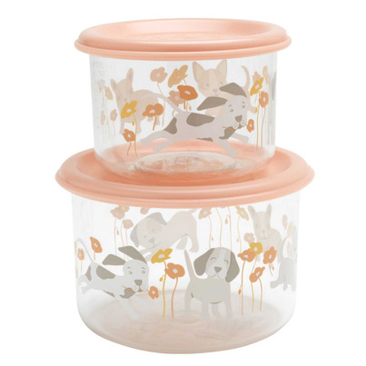 Sugarbooger Good Lunch Small Containers Puppies & Poppies