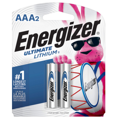 Energizer Ultimate Lithium AAA Batteries