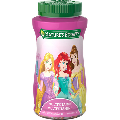 Nature's Bounty Disney Princess Multivitamin Gummies