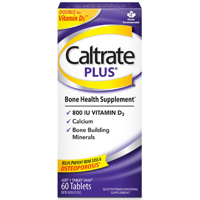 Caltrate Plus Calcium Supplement For Bone Health