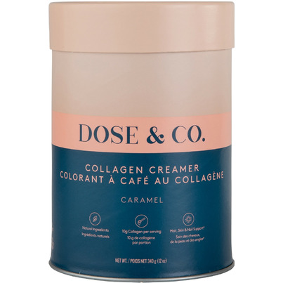Dose & Co Collagen Creamer Powder Caramel