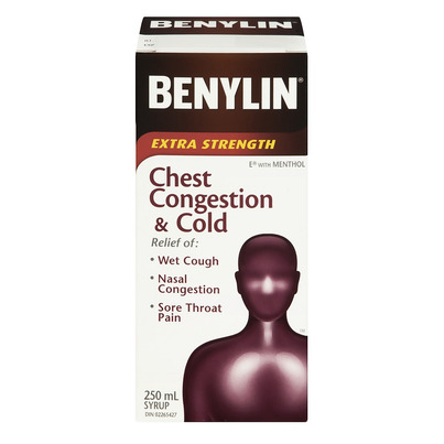 Benylin Extra Strength Chest Congestion & Cold Syrup