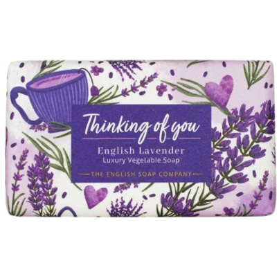 The English Soap Co. English Lavender Thinking Of You Soap