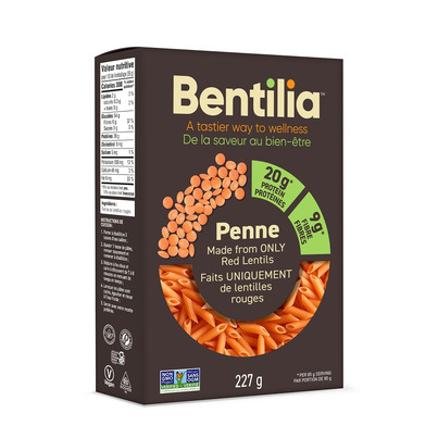 Bentilia Red Lentil Penne Pasta