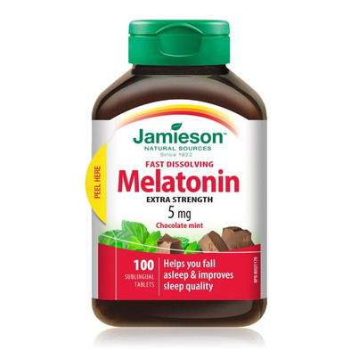 Jamieson Melatonin 5 Mg Fast-Dissolving Tablets