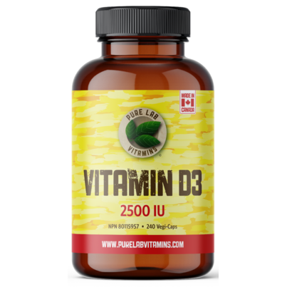 Pure Lab Vitamins Vitamin D3 2500 IU