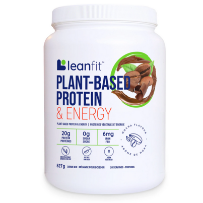 LeanFit Plant-Based Protein & Energy Mocha
