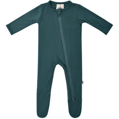 Kyte BABY Zippered Footie Emerald