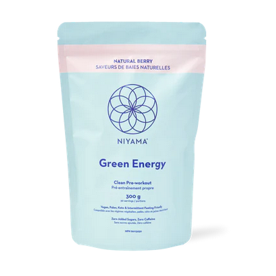 Niyama Green Energy Clean Pre-Workout Natural Berry