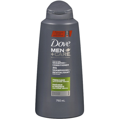 Dove Men+Care Fresh Clean Fortifying Shampoo & Conditioner 2in1