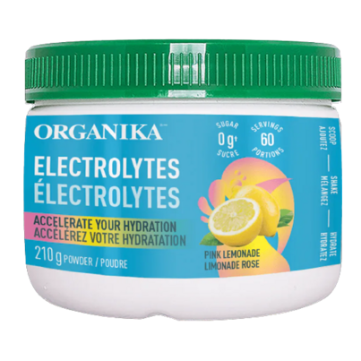 Organika Electrolytes Powder Pink Lemonade