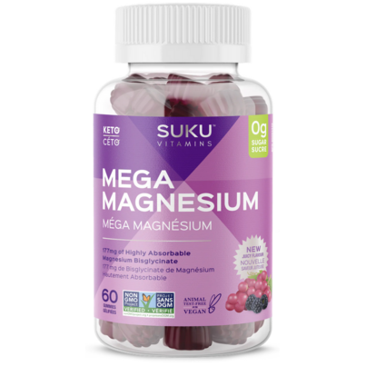 SUKU Vitamins Mega Magnesium Gummies