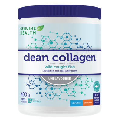 Genuine Health Marine Clean Collagen Powder Unflavored