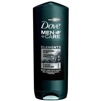 Dove Men+Care Charcoal And Clay Body Wash