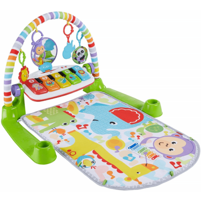 Fisher Price Deluxe Kick & Play Piano Gym Green