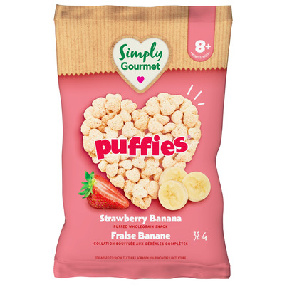 Simply Gourmet Puffies Strawberry Banana