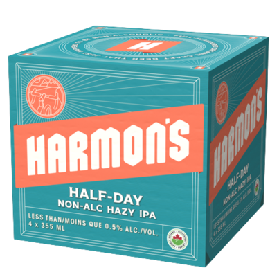 Harmon's Craft Brewing Half-Day Non-Alcoholic Hazy IPA