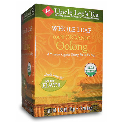 Uncle Lee's Whole Leaf Organic Oolong Tea